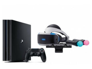 СРОЧНО!!! Продам PS4 Pro 1TB + 2 геймпада + VR для PS4