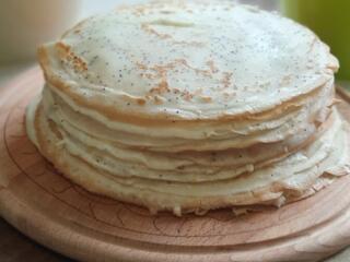 Блины с начинкой и без