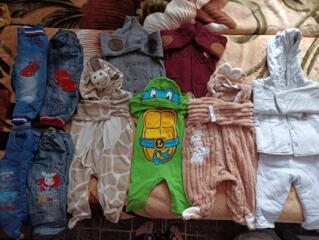 Продаем детские вещи от 0 до 9 месяцев