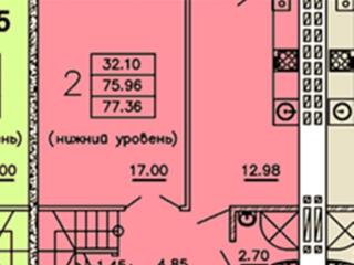 7868. Продам  3-х комнатную двухуровневую ...