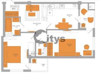 Apartament - 63m -70m  m²  , sos Hincesti