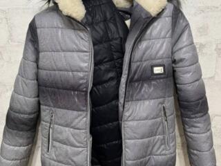 Комплект: Куртка женская на овчине и брюки синтепон