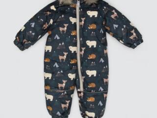 Комбинезон детский, зимний + пинетки зимние, размер 74 DoRechi.