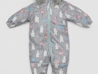 Комбинезон детский, зимний + пинетки зимние, размер 74 DoRechi.