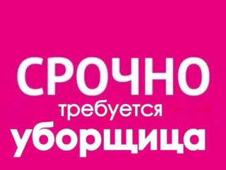 СРОЧНО!!!! Уборщица (servitoare)