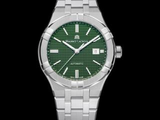 Maurice Lacroix Aikon 42mm Green Automatic Watch Часы Ceas RRP 2050 €