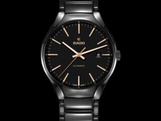 Rado True Round Automatic High Tech Ceramic Часы Ceas RRP 2000 Euro