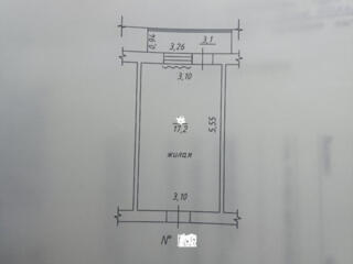Комнату в общежитии. Центр.