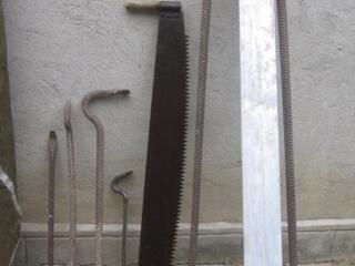 Топоры пила серп рыхлители тиски ножовки ножницы молотки точилки...