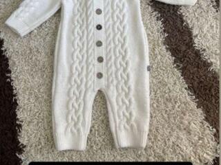 Детский комбезик вязаный 6-9 месяцев