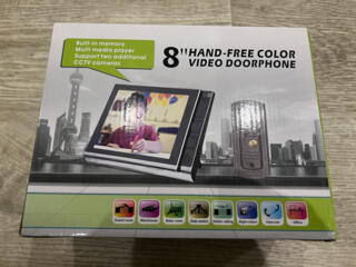 8'' hand-free video color doorphone
