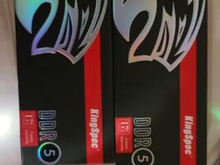 Продам оперативную память DDR 5 KingSpec. В количестве 2 шт