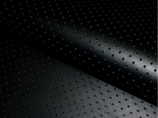 Кожа натуральная, перфорированная