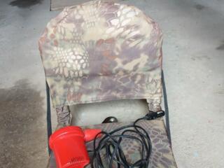 Продам кресло для лодки и насос