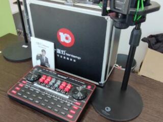 Новый Комплект микрофон для стримов в интернете и не только