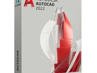 AutoCAD 2022 – software profesional pentru proiectare 2D si 3D