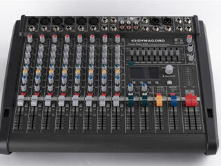 Комплект новый Dynacord 600-3, 2 колонки FBT 15,300-800 ватт. Италия.