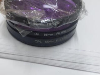 Продам набор из трех фильтров 55 мм
