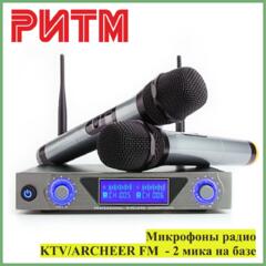 Микрофоны радио KTV/ARCHEER - 2 мика на базе в м. м. "РИТМ"
