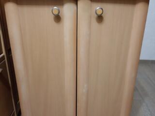 Шкаф для встраиваемой вытяжки. Нижний шкаф от кухни.