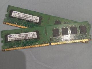 Оперативная память Samsung 2GB DDR2 (PC2-6400U) Продаю рабочую планку
