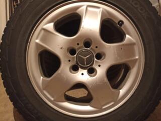 Продам диски с зимней резиной