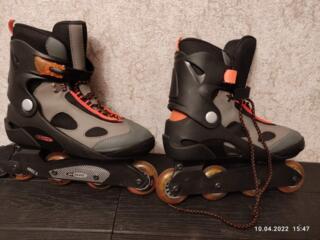 Продам немецкие ролики, идеальное состояние, пару раз катались, размер 44
