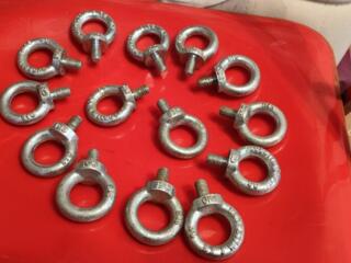 Продам болт с кольцом, нержавеющие, цена 25 руб один из