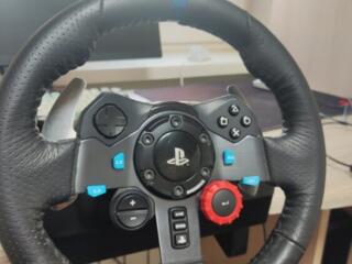 Игровой руль Logitech g29, идеальное состояние, 310$