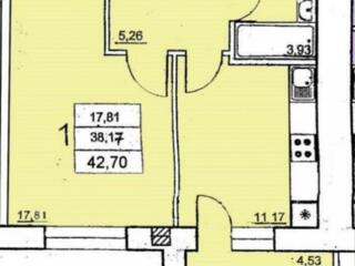 Срочная продажа! В продаже просторная 1 комнатная квартира в новом ...