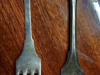 Серебряные вилки фирмы Braciahennenberg