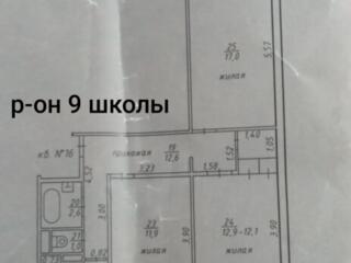 3-к. Варницкий проект в р-не 9 школы 4/9 эт. В жилом состоянии