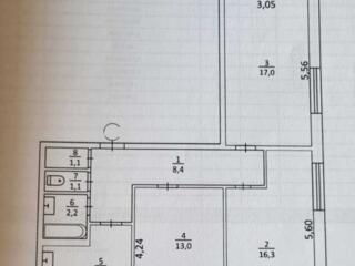 продаж 3-к квартира Київ, Дніпровський, 62500 $