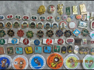 Значки. Коллекция - Олимпиада 80