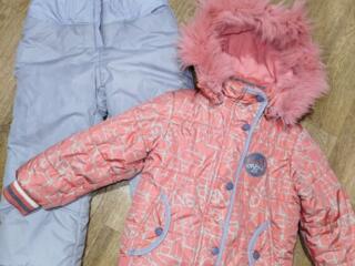 Продам зимний комплект на рост 110, но большемерит