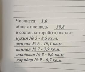 Продам 1 комнатную квартиру.