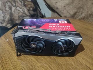Продам Видеокарту AMD RX 6600 XT Saphire Nitro + 8GB