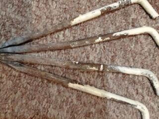 Костыли крепления кронштейны для чугунных батарей-4 шт.