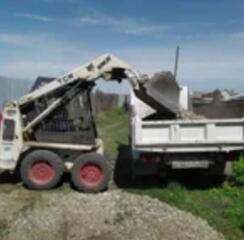 Услуги бобкат, вывоз мусора, самосвал, зил!