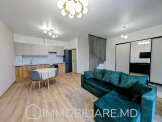 Casă cu 2 niveluri, com. Grătiești Vă propunem spre chirie casă cu 2 .