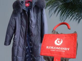 Теплое пуховое пальто, пуховик