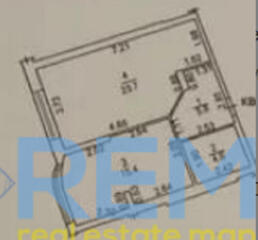 1-комнатная квартира на Бреуса, Стикон