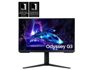 SAMSUNG Odyssey G3, 27", 24" LED, VA, 1ms, 165Hz в упаковке