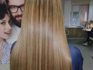 Кератиновое выпрямление волос (ботокс) холодное восстановление