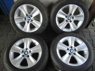 Комплект дисков BMW 17R 5/120 с хорошей резиной Pirelli 225/55