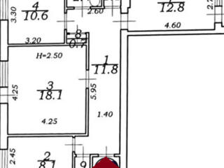 Трехкомнатная в Аркадии
