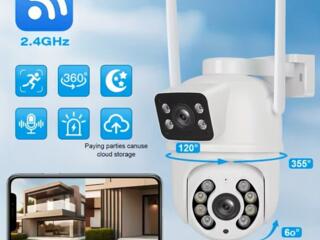 Камера наружного наблюдения с двойной линзой