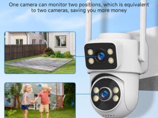 Камера наружного наблюдения с двойной линзой