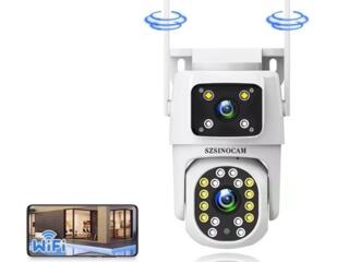 Камера наружного наблюдения с двойной линзой