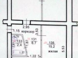 Продаю 3-кв на 2 эт 63 м² в сердце Рыбницы (Победы 28)